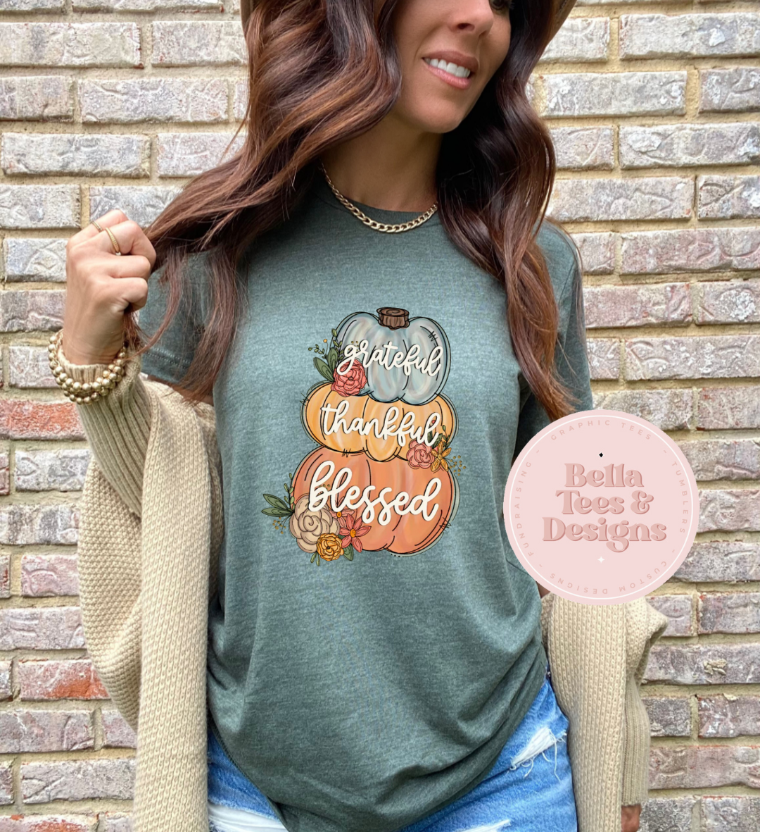 Grateful Pumpkins T-Shirt