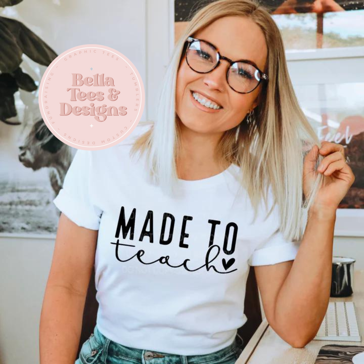 Made To Teach Tee