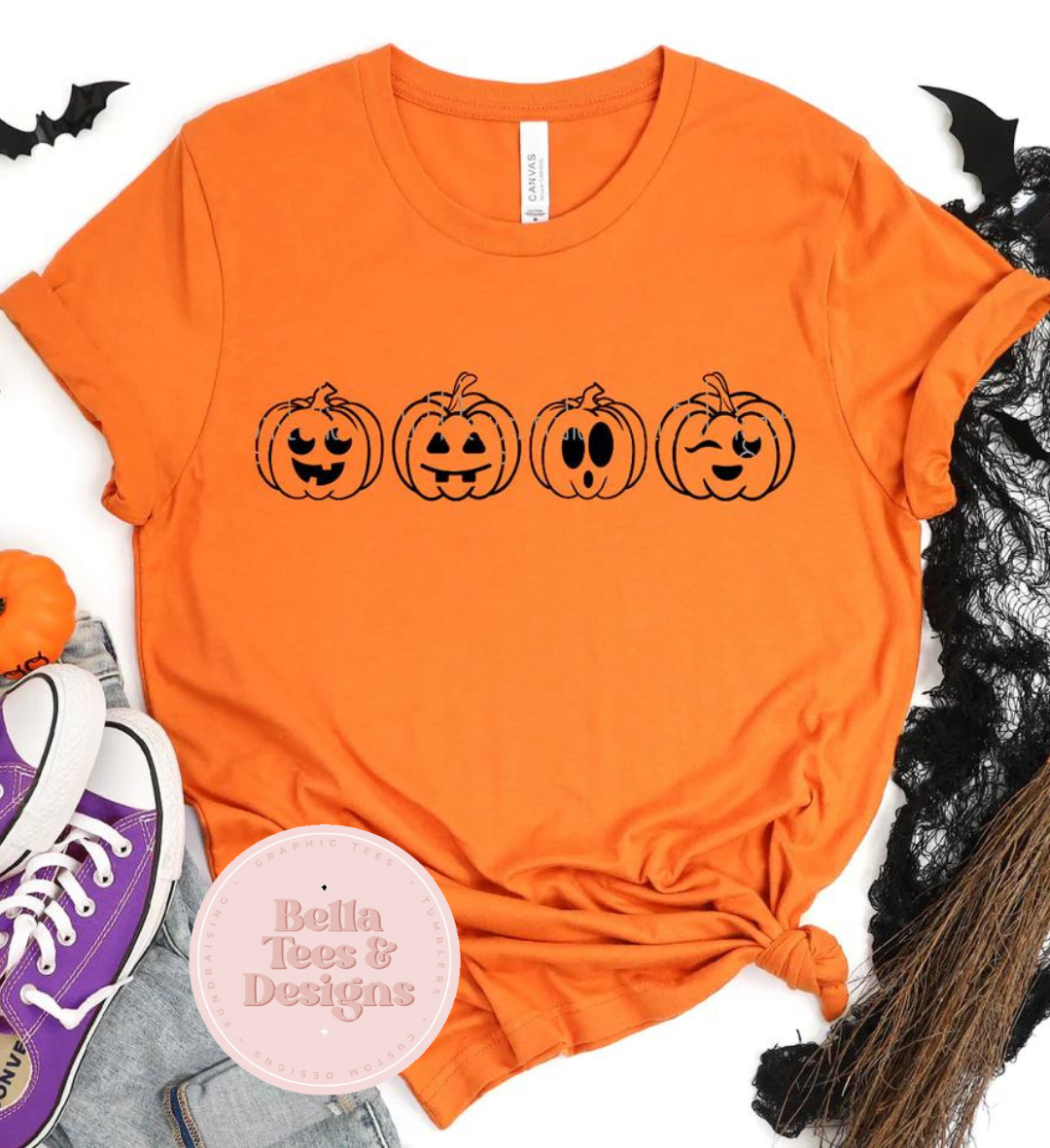 Pumpkin Faces T-Shirt