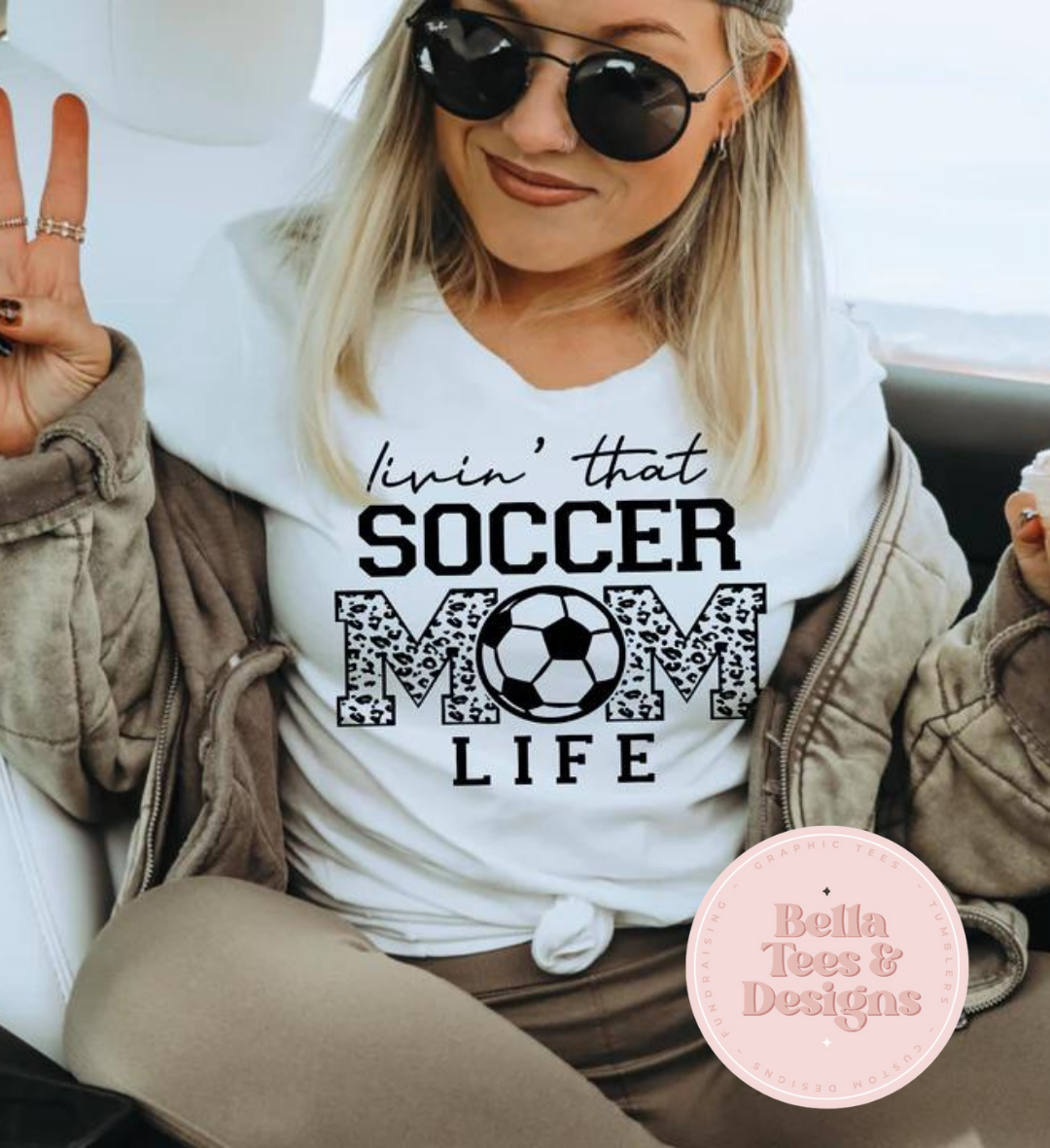Living That Soccer Mom Life Tee