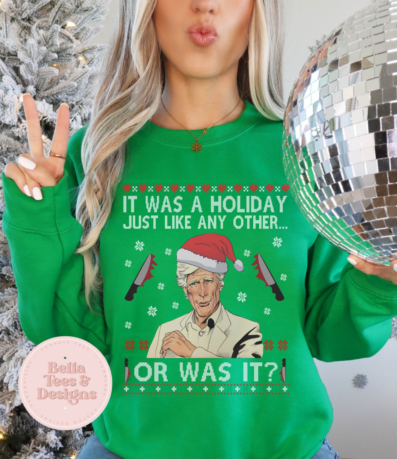 It Was A Holiday Sweatshirt