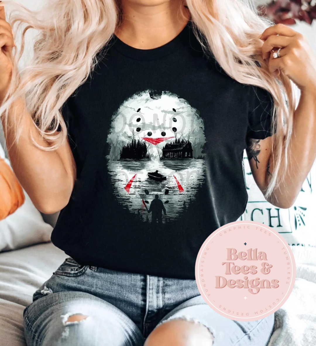 Jason Mask Face T-Shirt