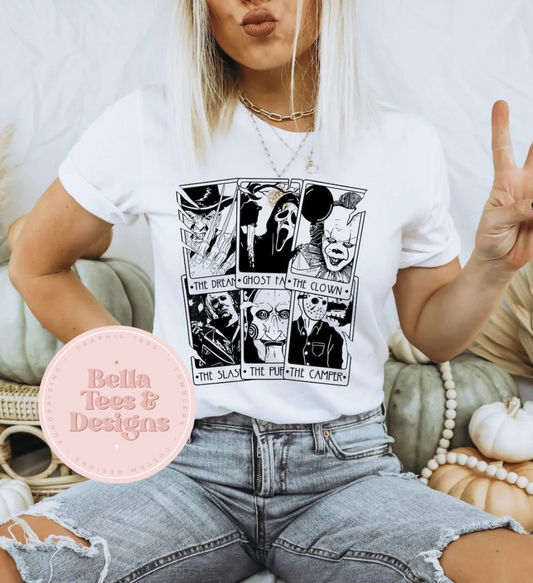 Killer Collage Tarot Cards T-Shirt