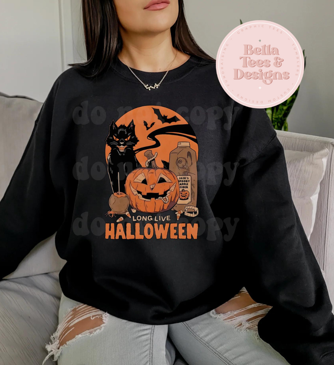 Long Live Halloween Crewneck Sweatshirt