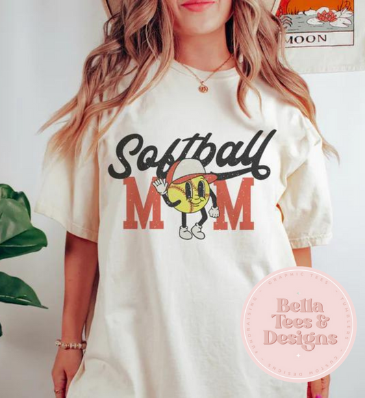 Softball Mom Mascot T-Shirt