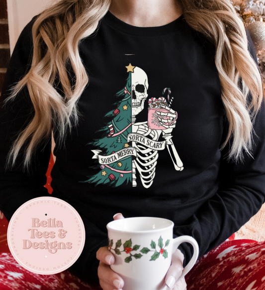 Sort of Merry Sort of Scary Sweatshirt