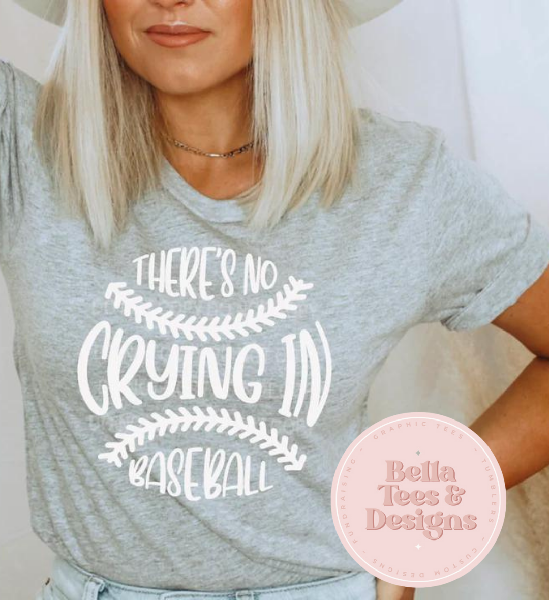 There is No Crying in Baseball Tee